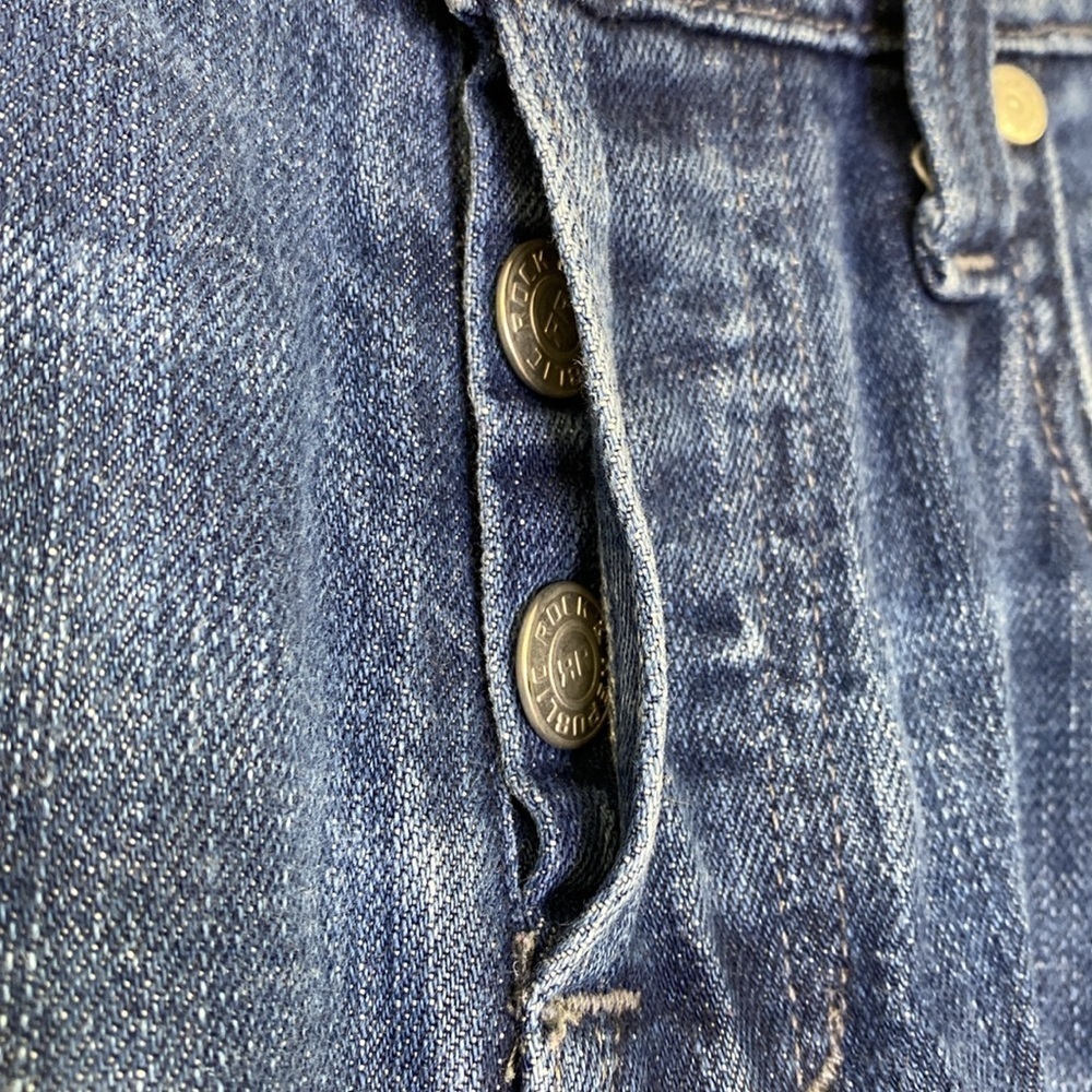 Rock & Republic Blue Straight Leg Jeans Men's Size 33 - Picture 5 of 15